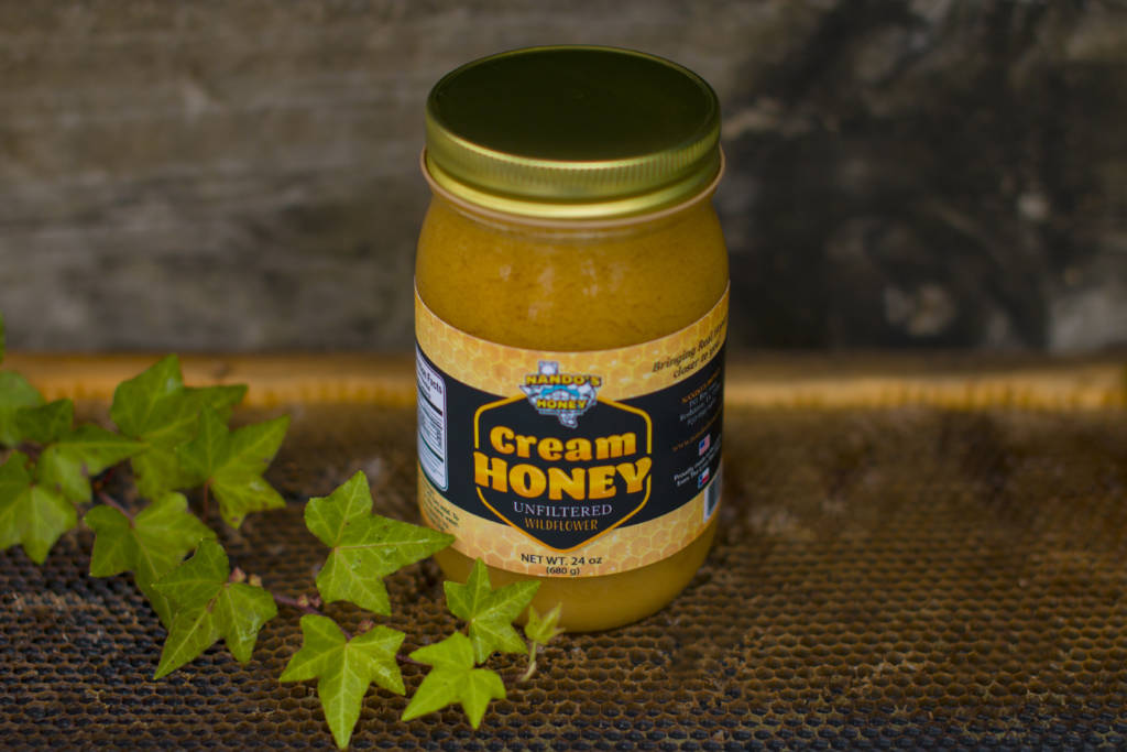 Pint Jar Cream Honey Nando's Honey