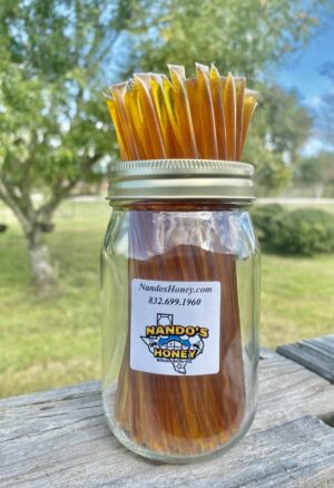 Honey Straws  50 pieces Natural Flavor
